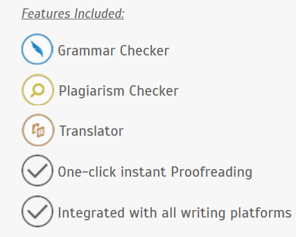 WhiteSmoke Plan Features with Plagiarism Checker