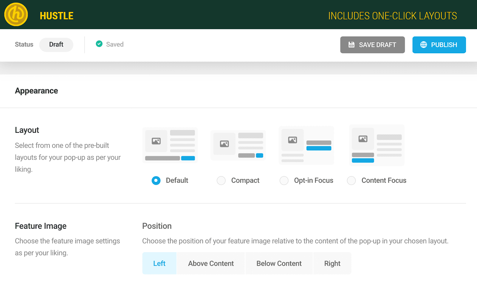 Hustle dashboard