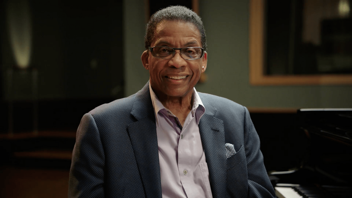 Herbie Hancock in his MasterClass