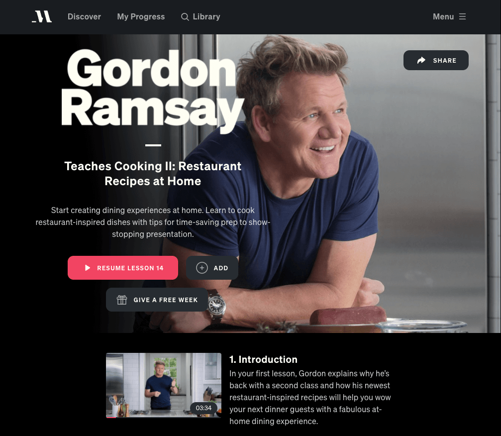 masterclass review gordon ramsey masterclass restuarant cooking