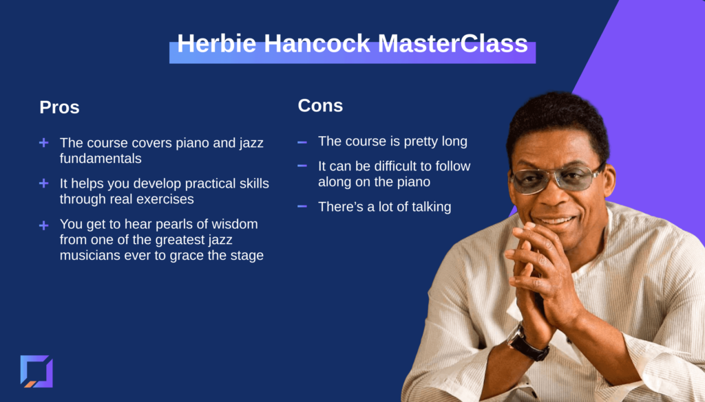 The pros and cons of the Herbie Hanock MasterClass